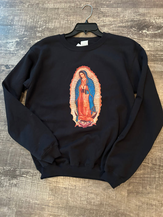 Black Virgin Mary Sweater - YXL